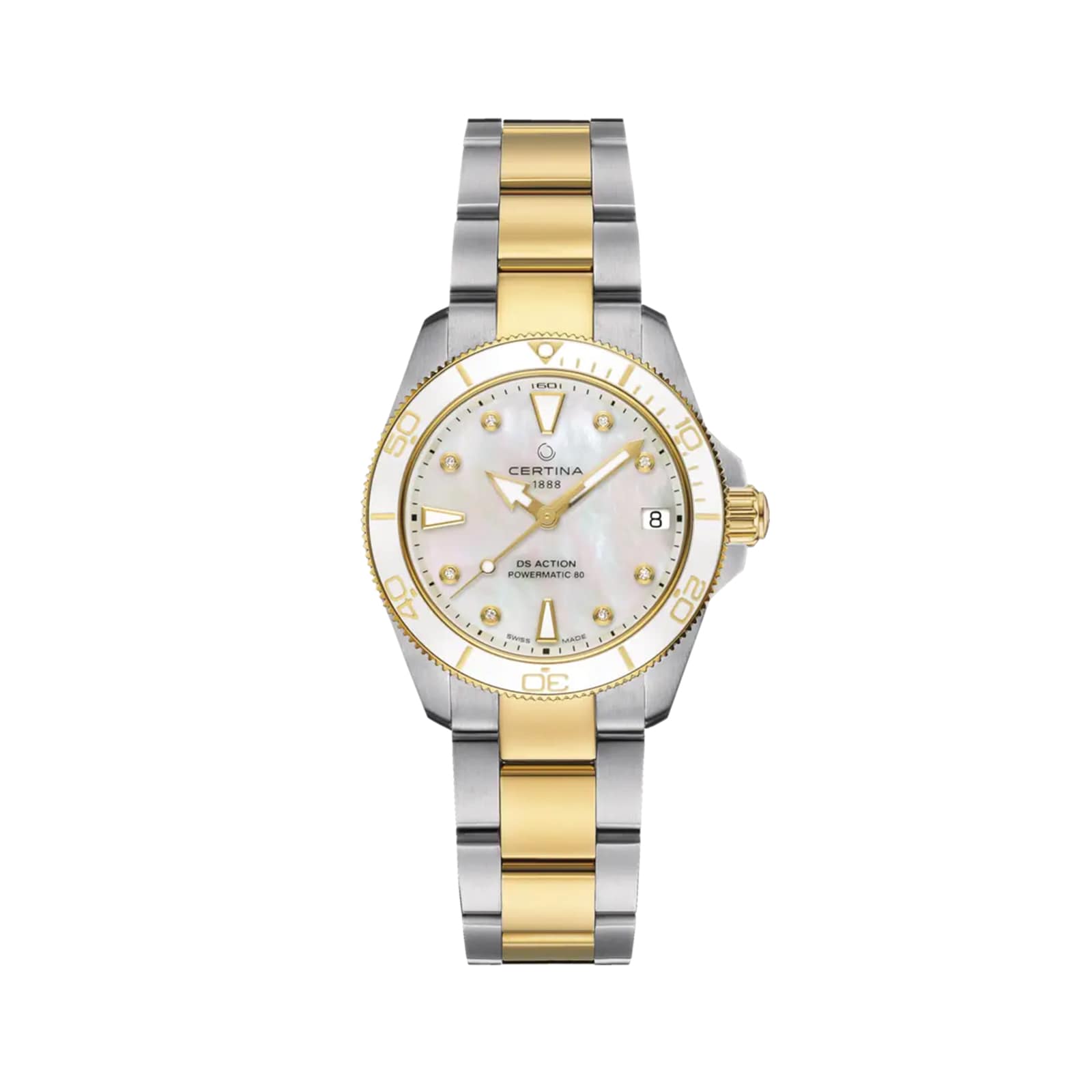 Certina DS Action Lady 34.5mm Ladies Watch Mother Of Pearl