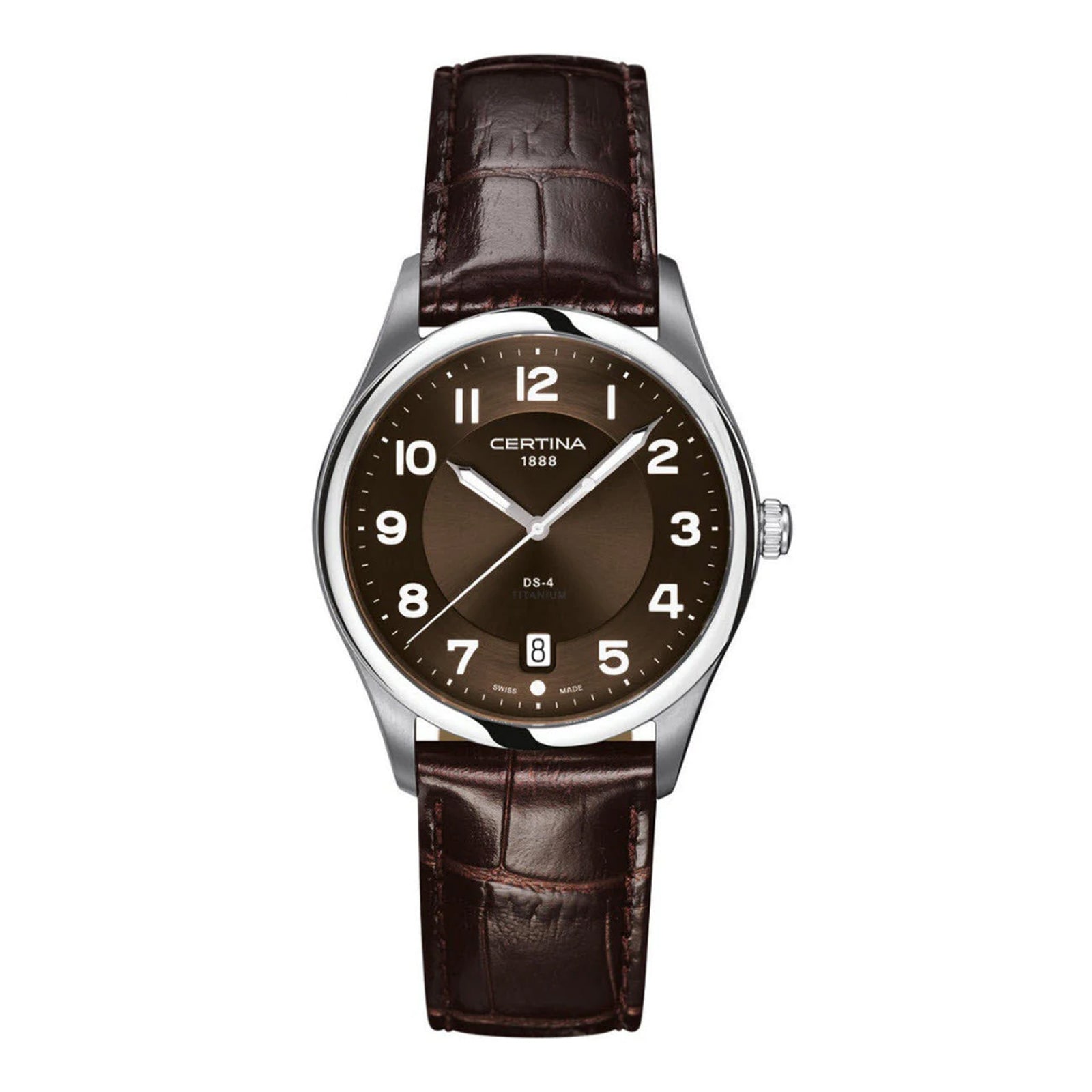 Certina DS 4 37mm Mens Watch Brown