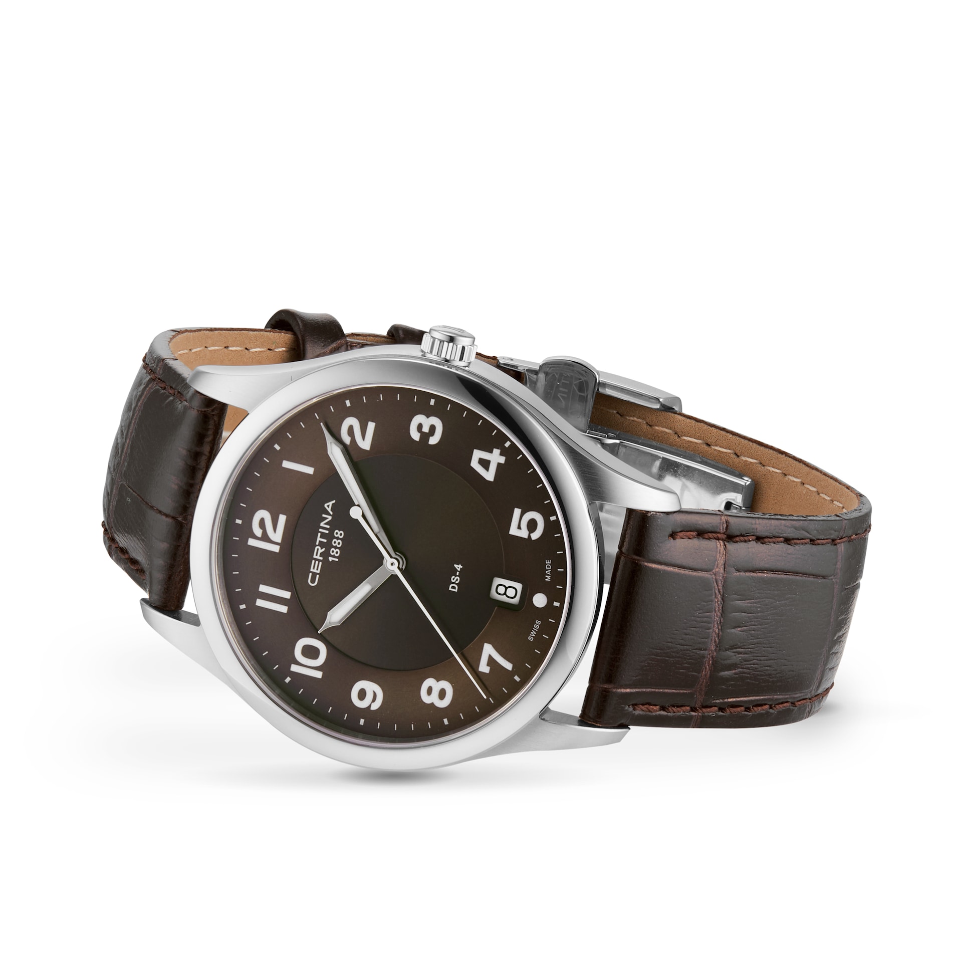 Certina DS 4 37mm Mens Watch Brown