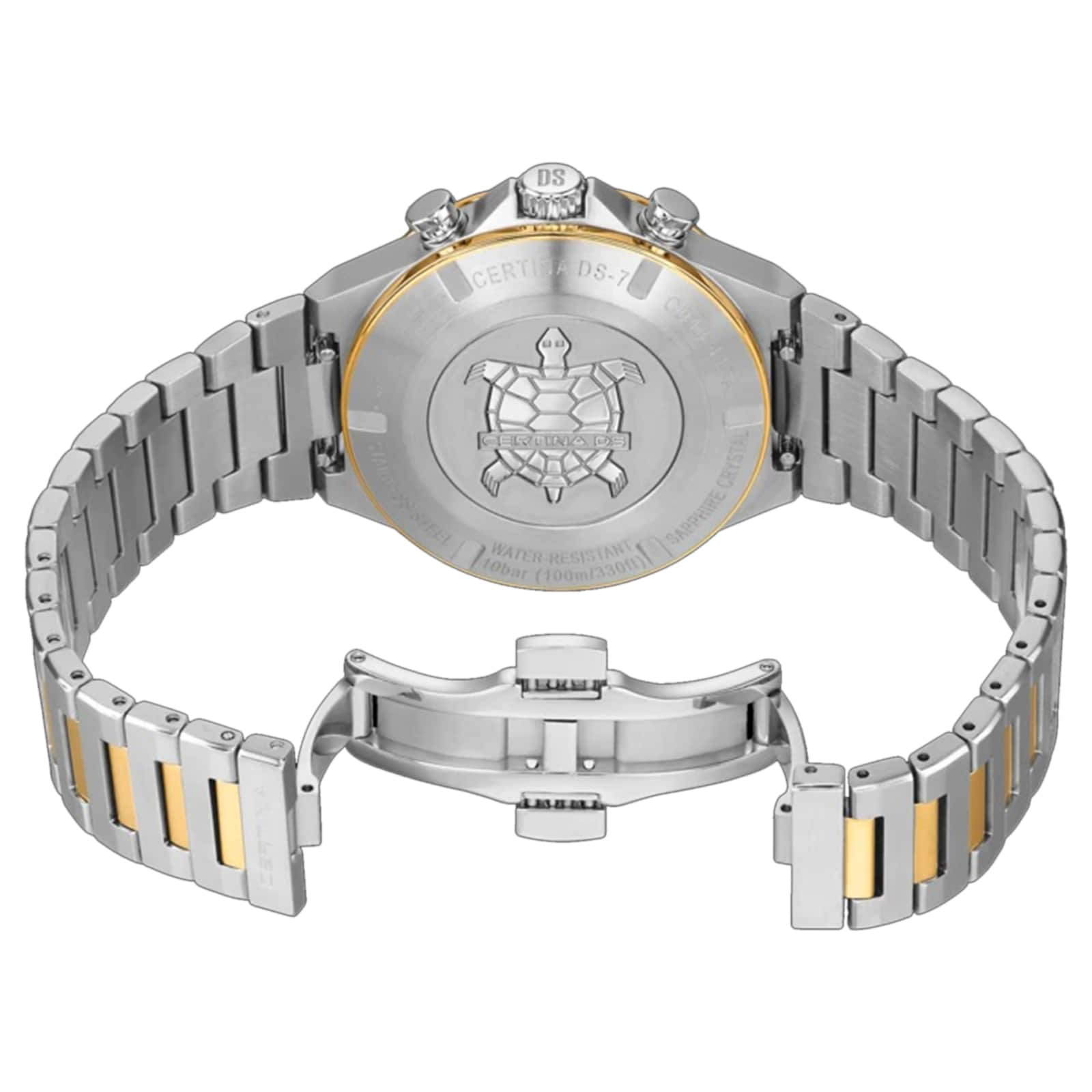 Certina DS-7 Chronograph 41mm Mens Silver Certina DS-7 Chronograph 41mm Mens Silver