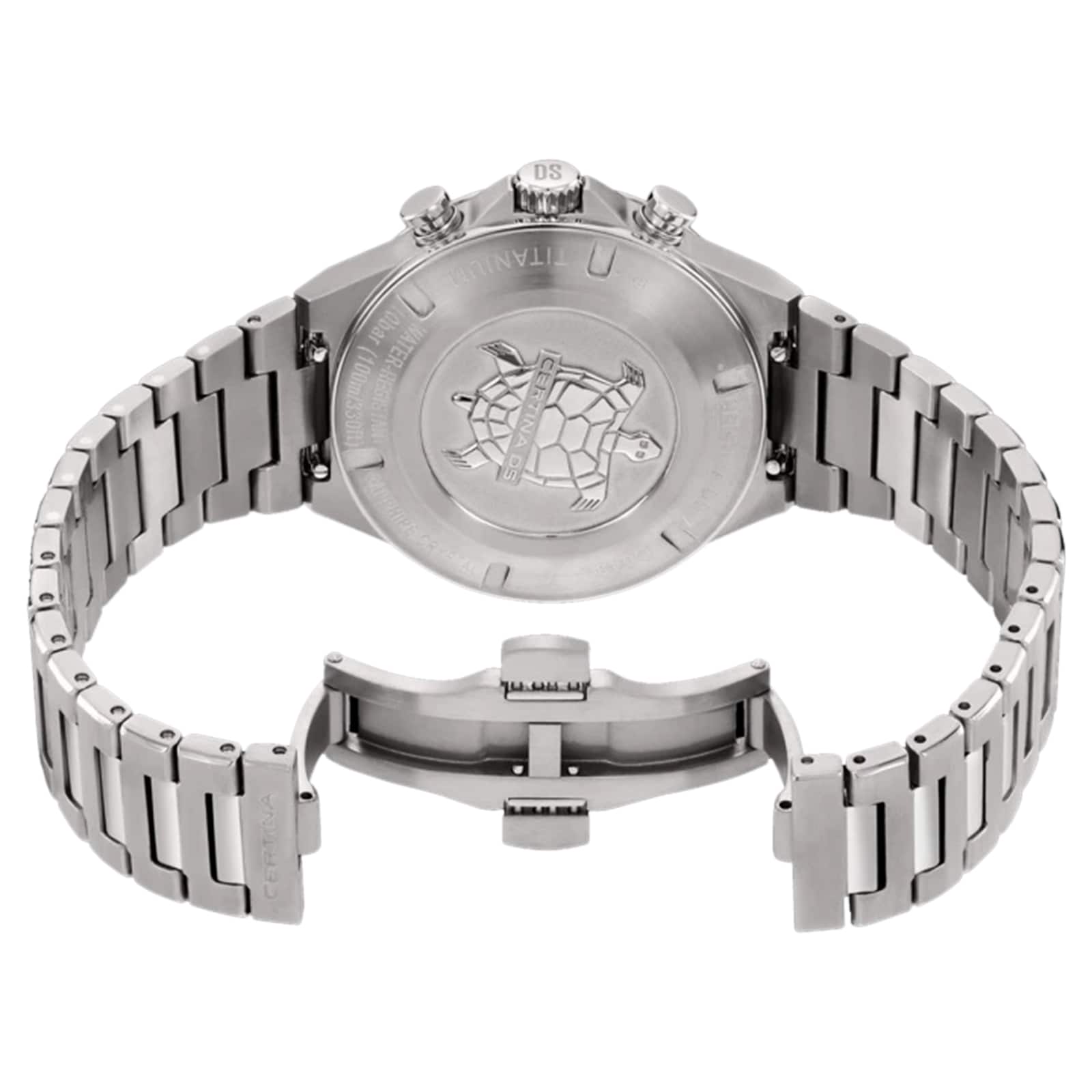 Certina DS-7 Chronograph 41mm Mens Watch Blue Certina DS-7 Chronograph 41mm Mens Watch Blue