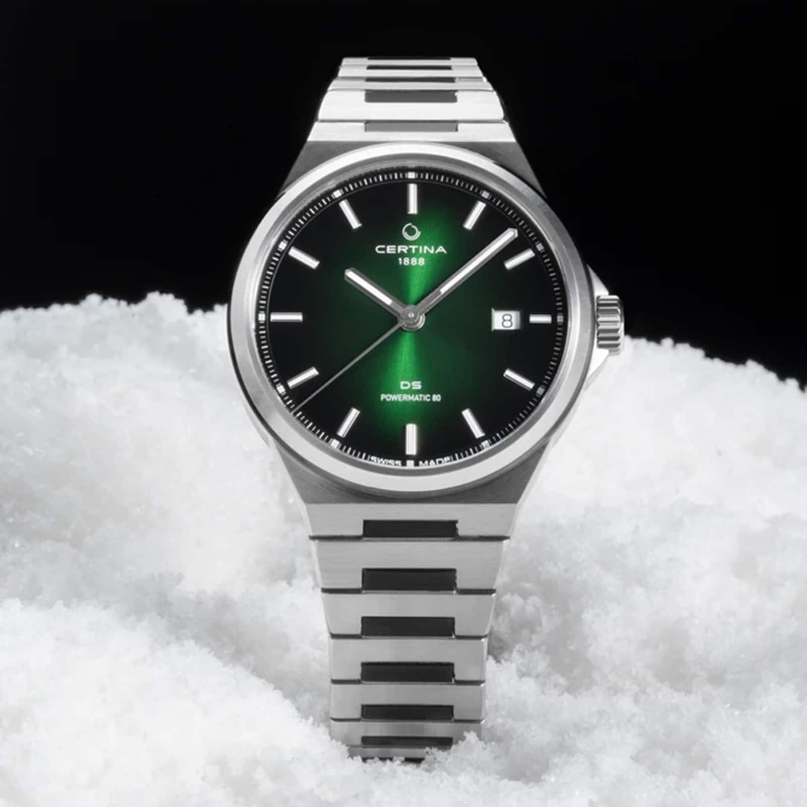 Certina DS-7 Powermatic 80 Unisex Watch Green Certina DS-7 Powermatic 80 Unisex Watch Green