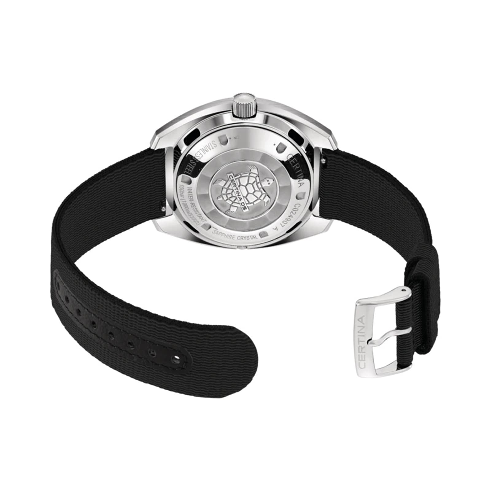 Certina DS Super PH1000M 43.5mm Mens Watch Black Certina DS Super PH1000M 43.5mm Mens Watch Black