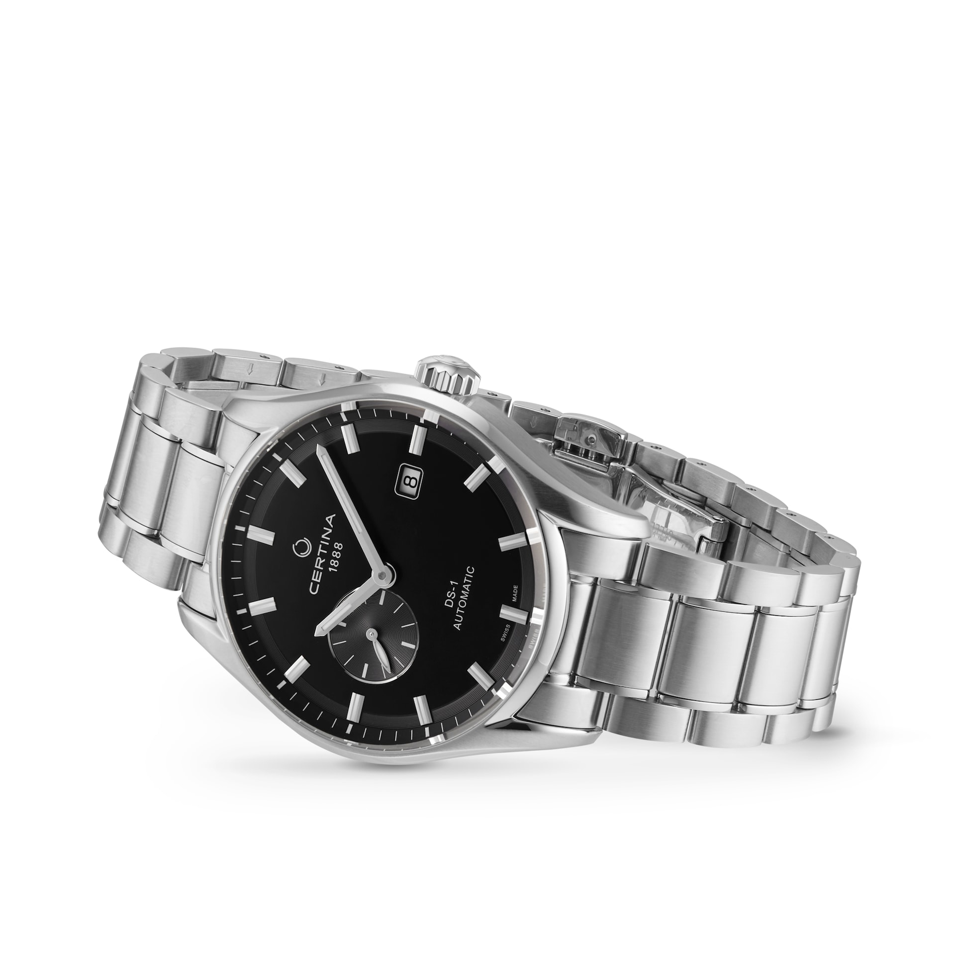 Certina Heritage DS-1 Automatic 41mm Mens Watch Black