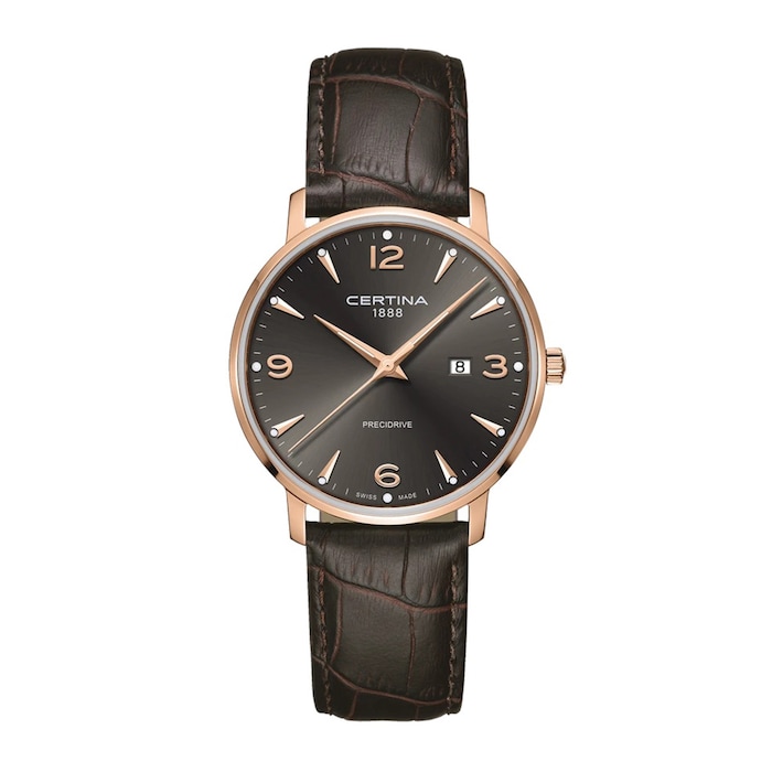 Certina DS Caimano 39mm Mens Watch Grey