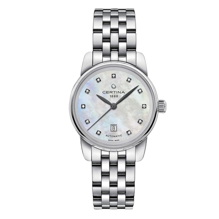 Certina DS Podium 29mm Ladies Watch Mother Of Pearl