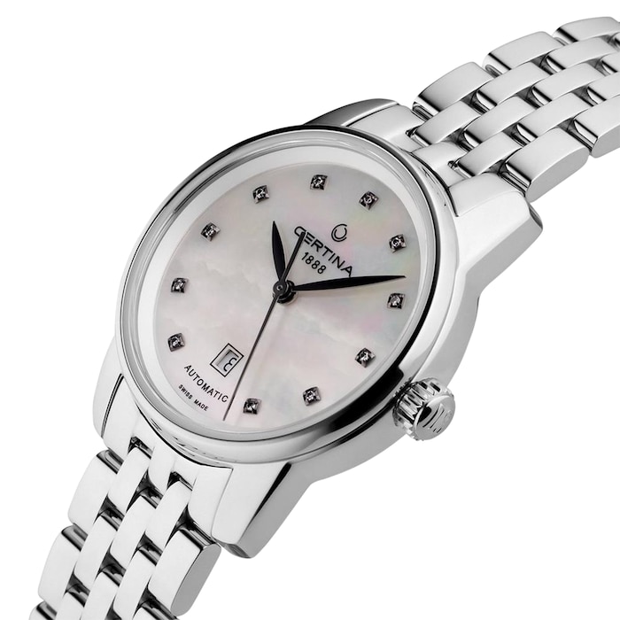 Certina DS Podium 29mm Ladies Watch Mother Of Pearl