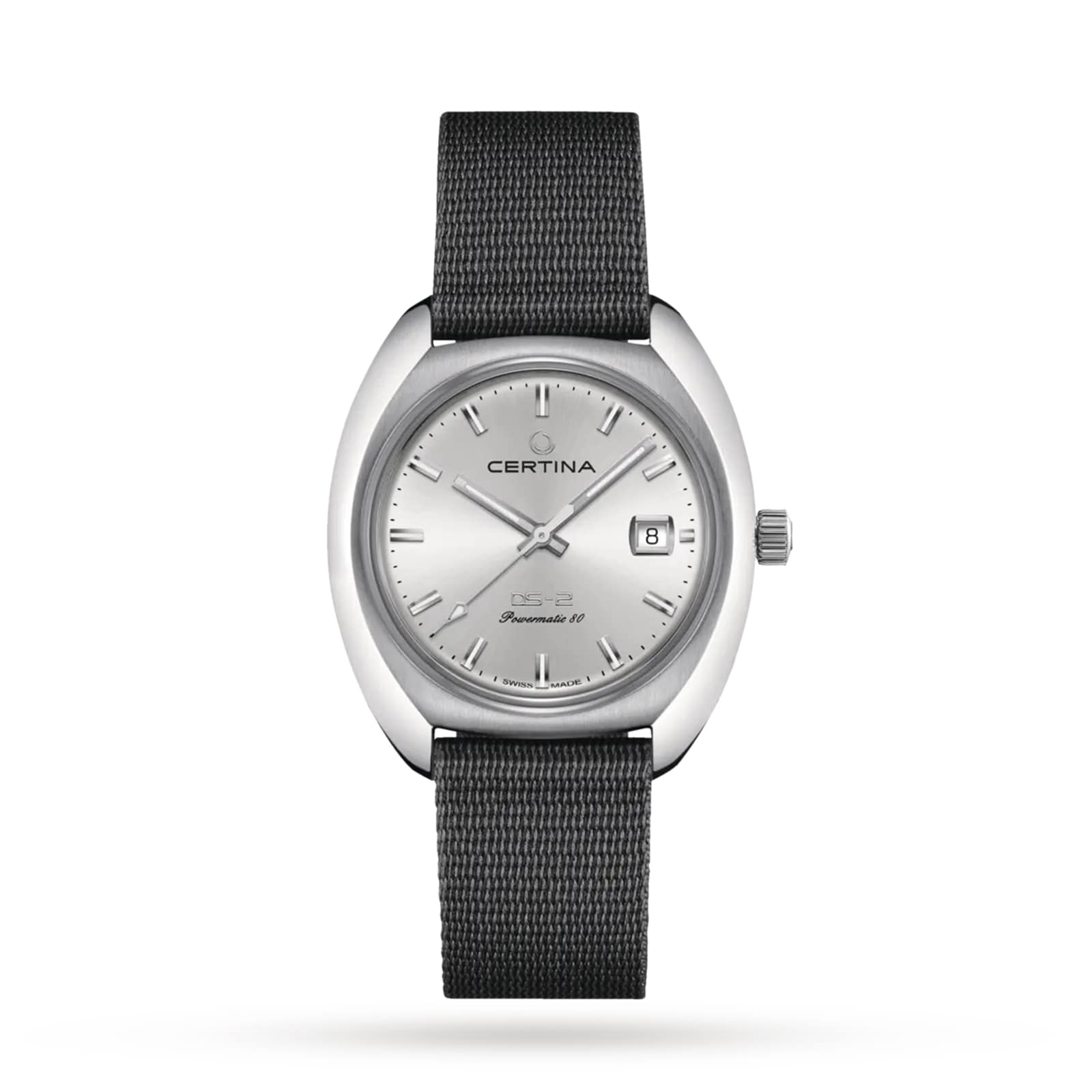 Certina Heritage DS-2 40mm Mens Watch Silver