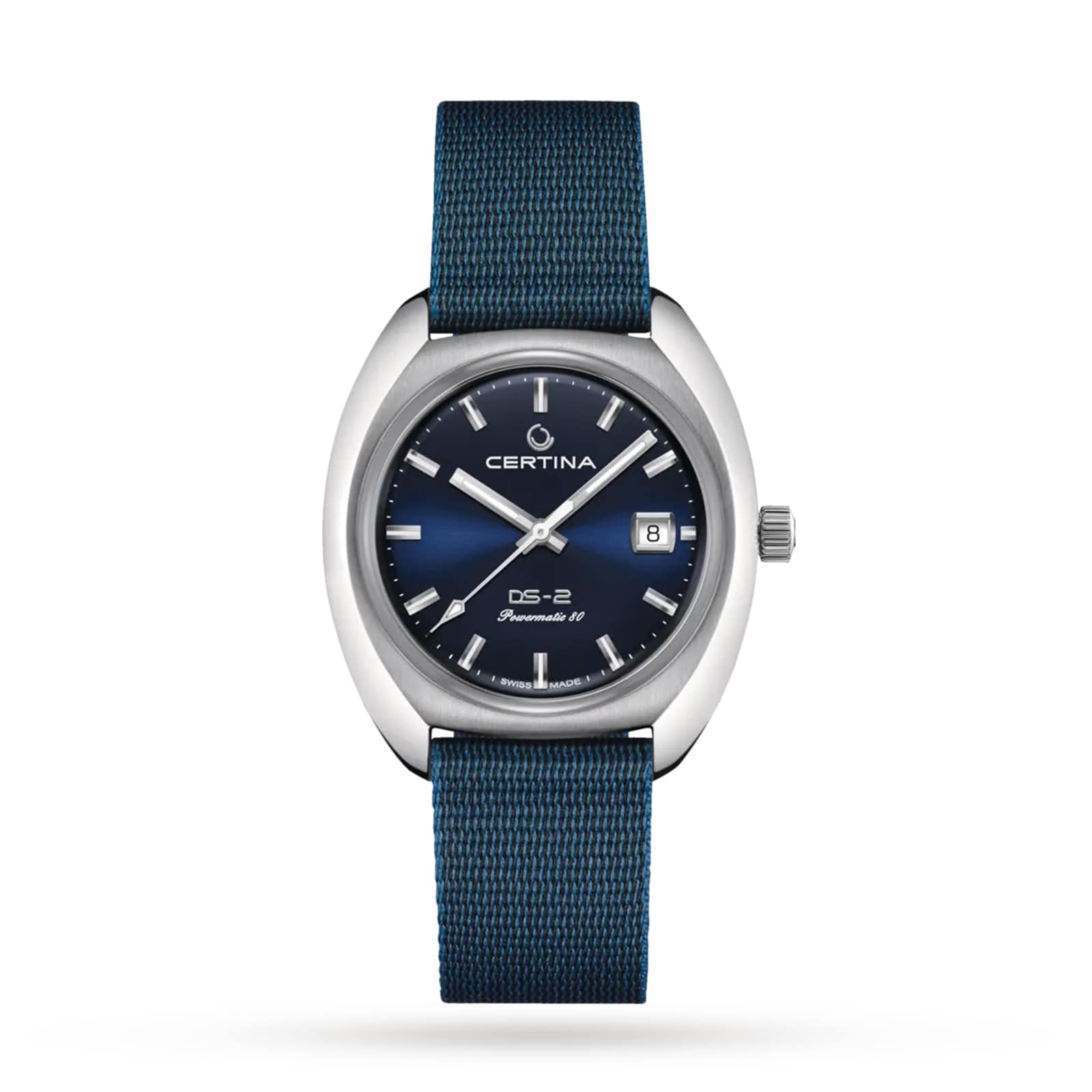 Certina Heritage DS-2 40mm Mens Watch Blue