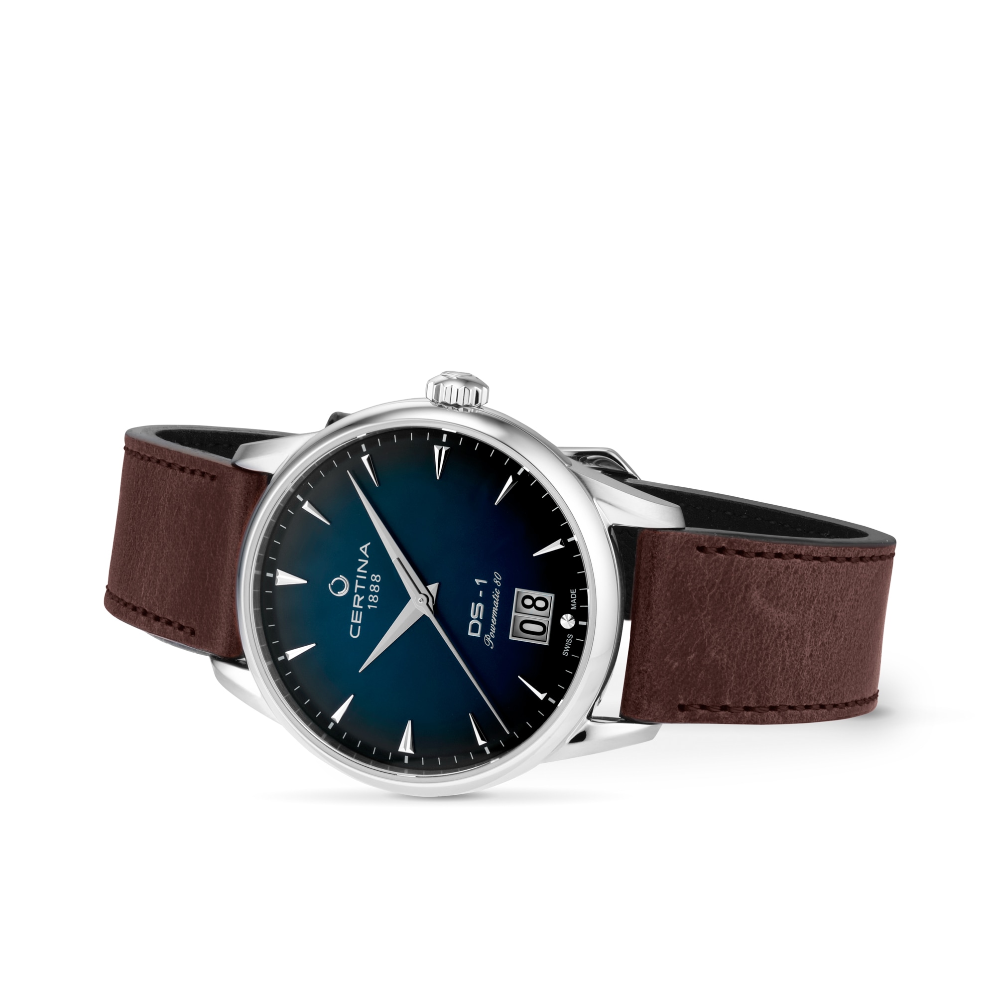 Certina Urban DS-1 Big Date 41mm Mens Watch Blue