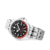Certina Aqua DS Action GMT Automatic Black 316L stainless steel 43mm