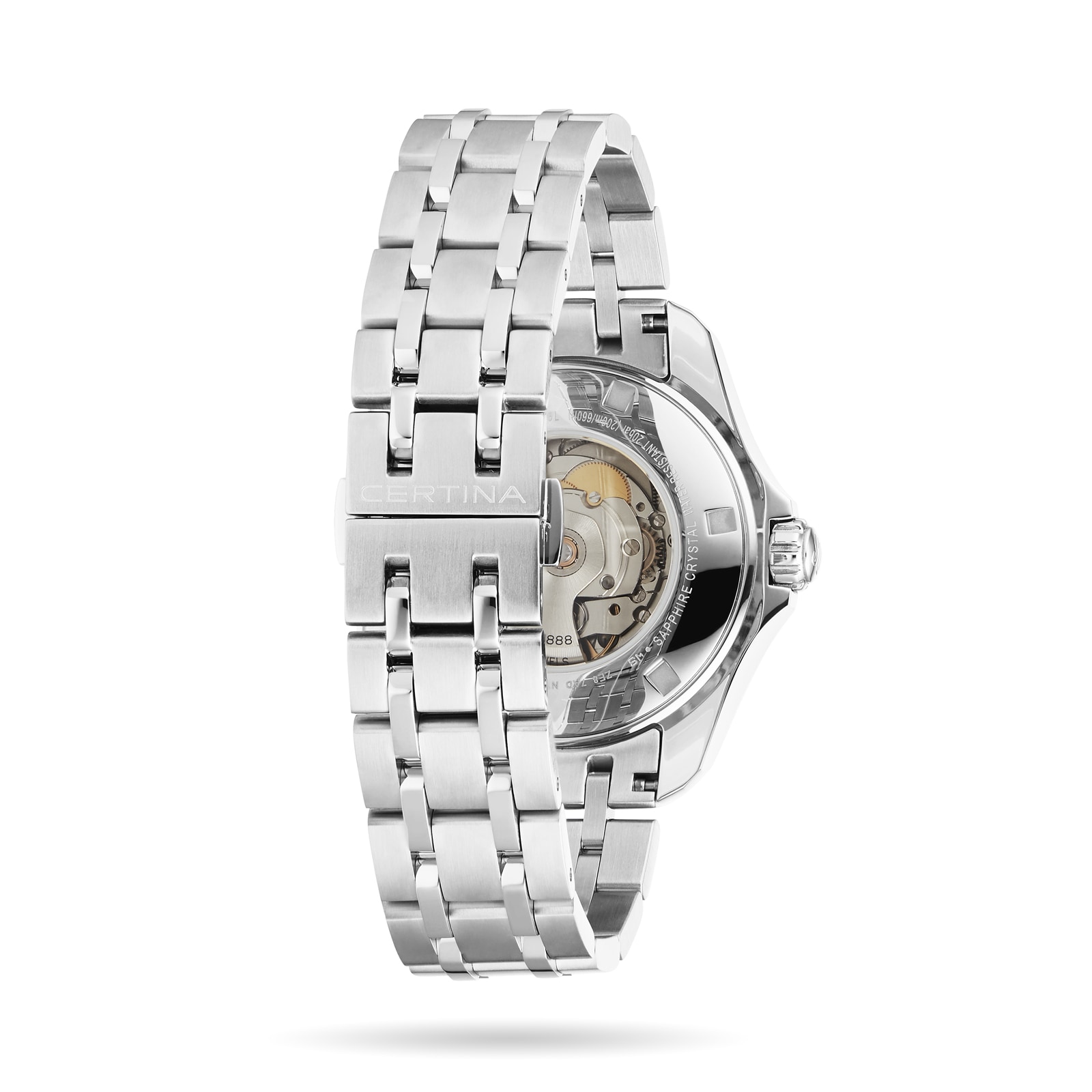 Certina Aqua DS Action GMT Automatic Black 316L stainless steel 43mm ...