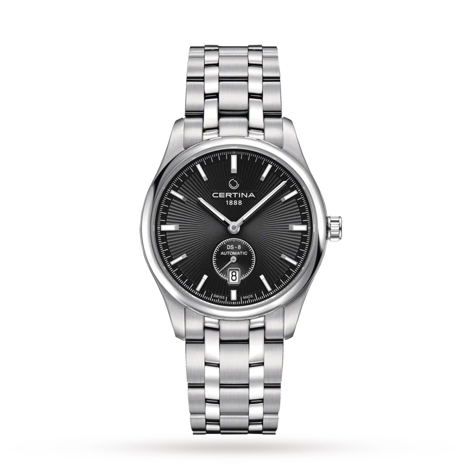 Certina Urban DS-8 Automatic Black 316L stainless steel 40mm