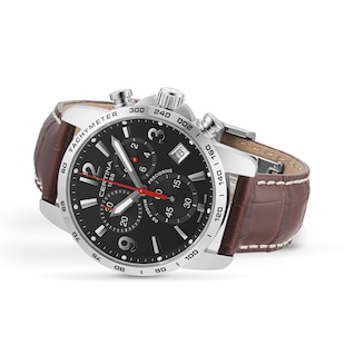 Certina DS Podium Chronograph 1/10 Sec 41mm Mens Watch Black