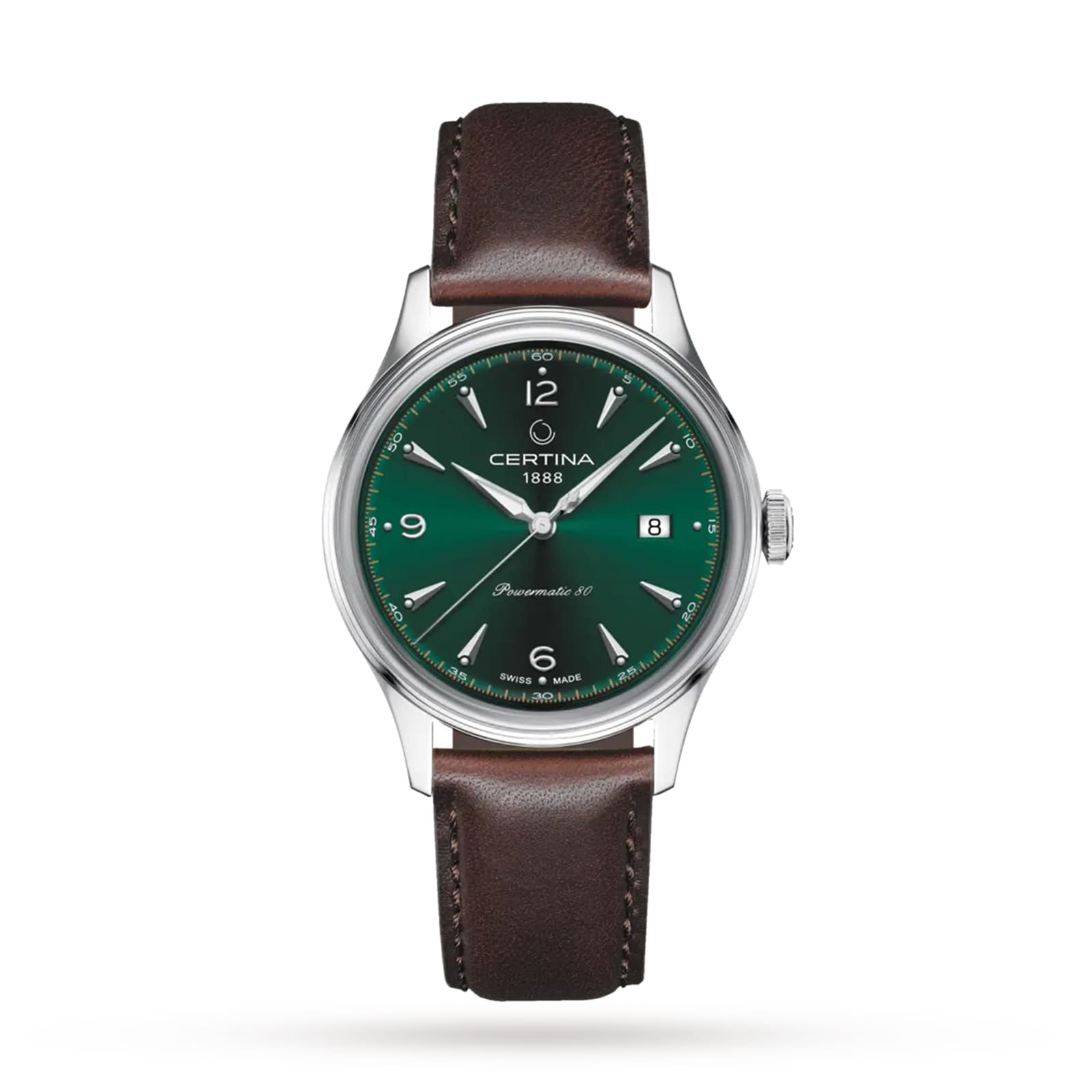 Heritage DS Powermatic 80 41mm Mens Watch Green