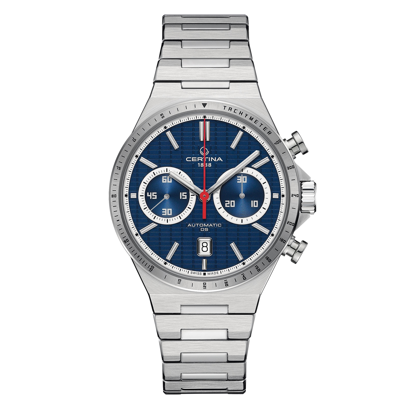 DS-7 Chrono Automatic 42mm Mens Watch Blue