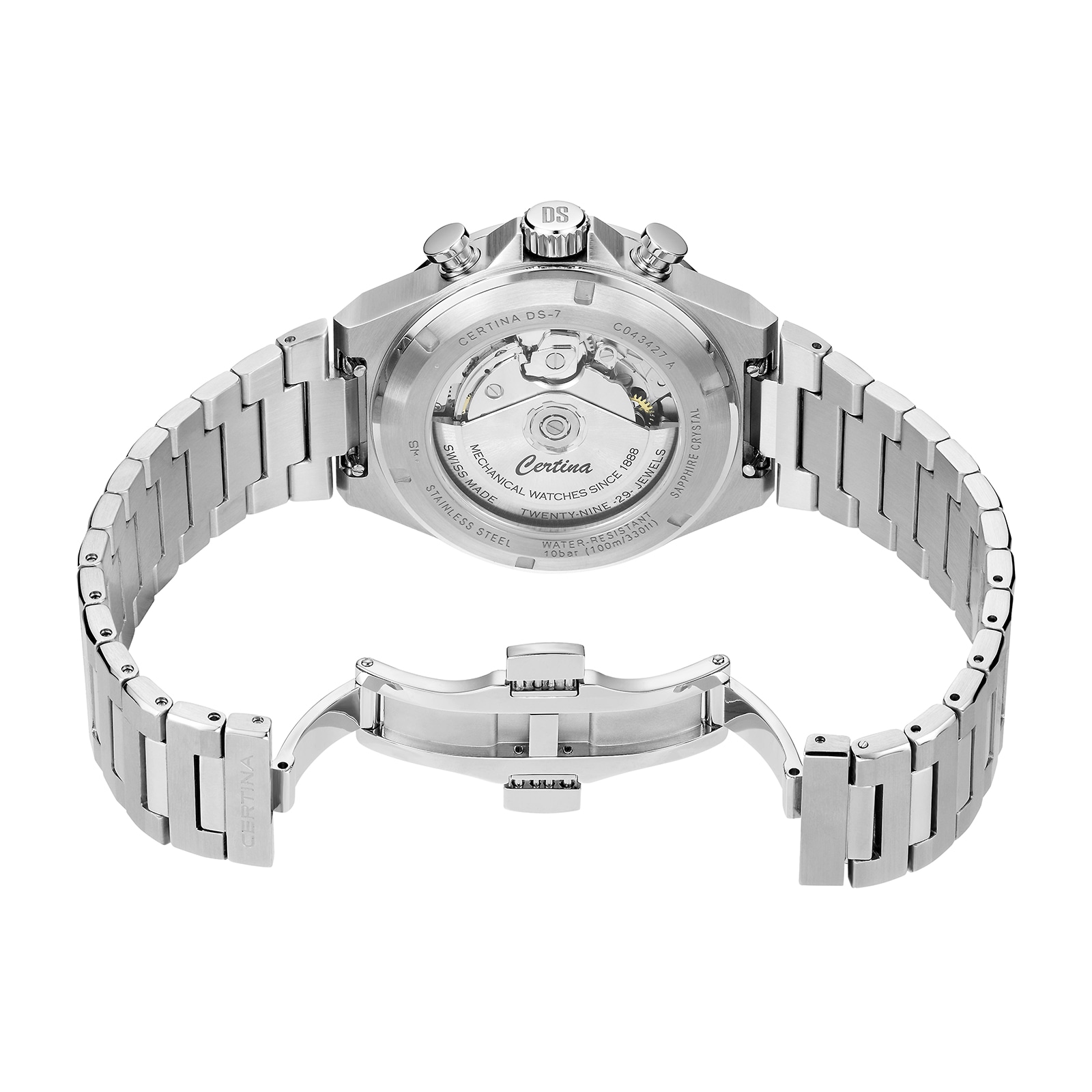 Certina DS-7 Chrono Automatic 42mm Mens Watch Blue Certina DS-7 Chrono Automatic 42mm Mens Watch Blue