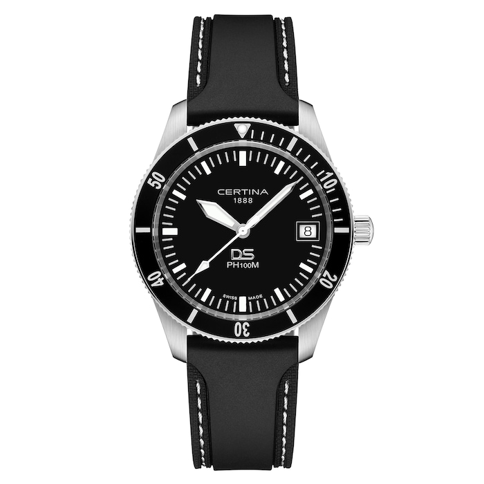 Certina DS PH100 40.5mm Unisex Watch Black