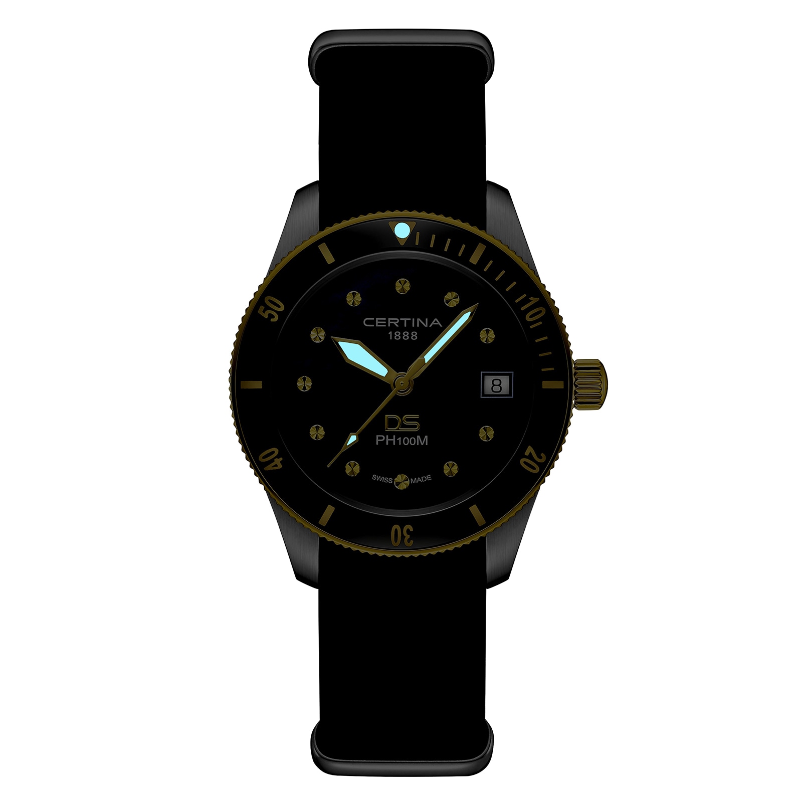 Certina DS PH100M Lady 37.5mm Ladies Watch Black Certina DS PH100M Lady 37.5mm Ladies Watch Black