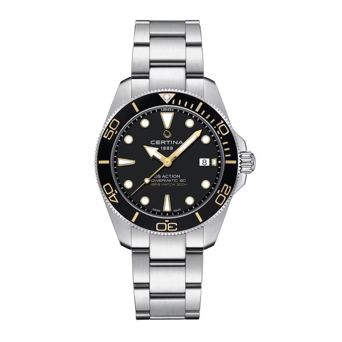 Certina DS Action Diver 40.5mm Powermatic 80 Mens Watch