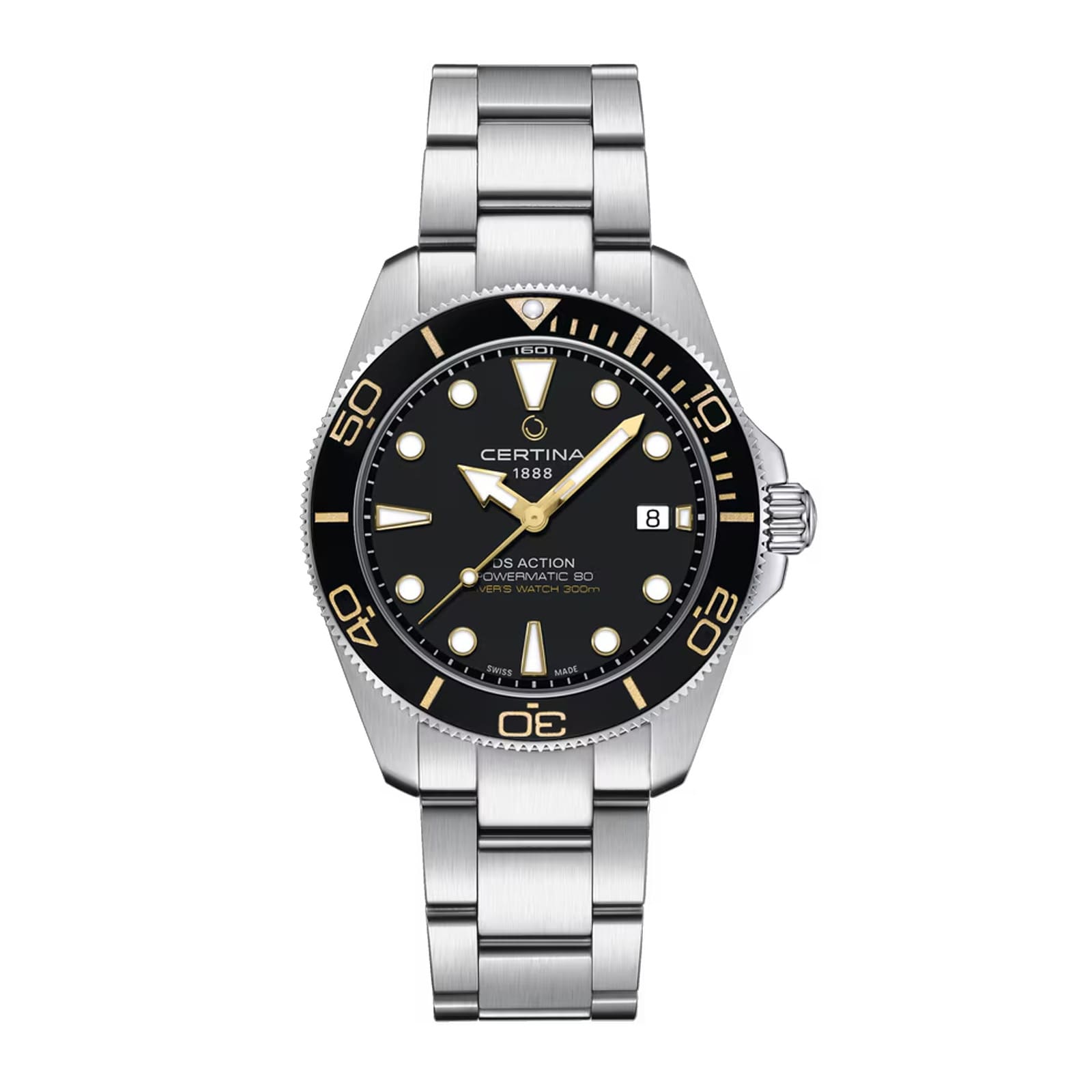 Certina DS Action Diver 40.5mm Powermatic 80 Mens Watch