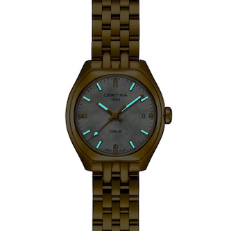 Certina DS-2 Lady 28mm Ladies Watch Mother Of Pearl Certina DS-2 Lady 28mm Ladies Watch Mother Of Pearl
