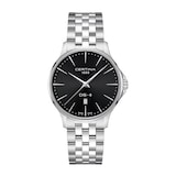 Certina DS-8 Gent 40mm, Stainless Steel, Black Dial