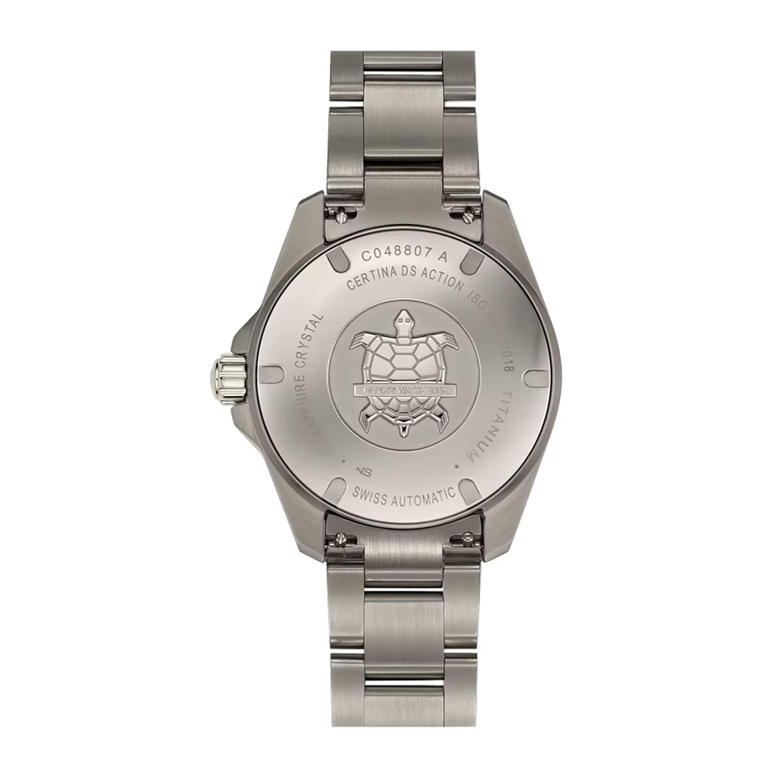 Certina DS Action Diver 38mm Titanium, Grey Dial
