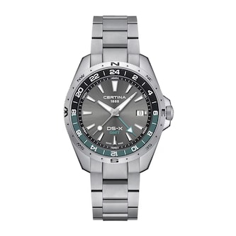 Certina DS-X GMT 41mm Unisex Watch Grey Certina DS-X GMT 41mm Unisex Watch Grey