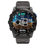 Garmin D2 Mach 1 Pro Aviator Smartwatch 51mm Titanium Bracelet Mens Watch