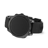 Garmin epix™ Pro (Gen 2) – Sapphire Edition 47mm Carbon Grey DLC Titanium with Black Leather Band Smart Watch