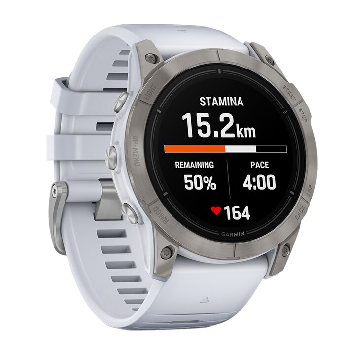  Garmin Epix Pro Gen 2 Sapphire: Titanium 51 mm  SmartwatchAMOLED Up to 31 Days Battery Life, Multisport & Outdoor GPS  Watch w/Flashlights & Wearable4U Gift Bundle : Electronics