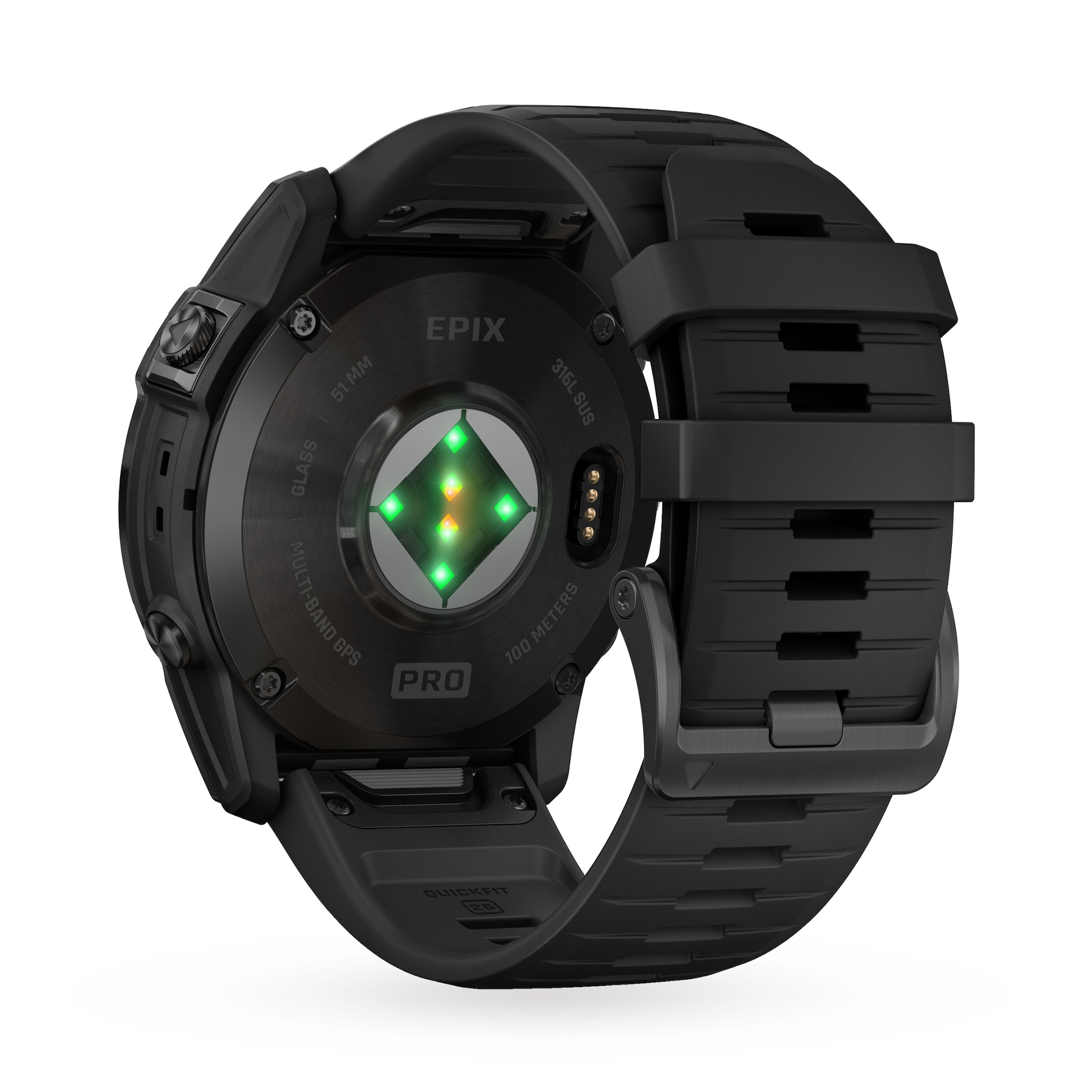 Garmin epix™ Pro Gen 2 – Sapphire Edition | 51 mm Carbon Grey DLC Titanium with Black Band