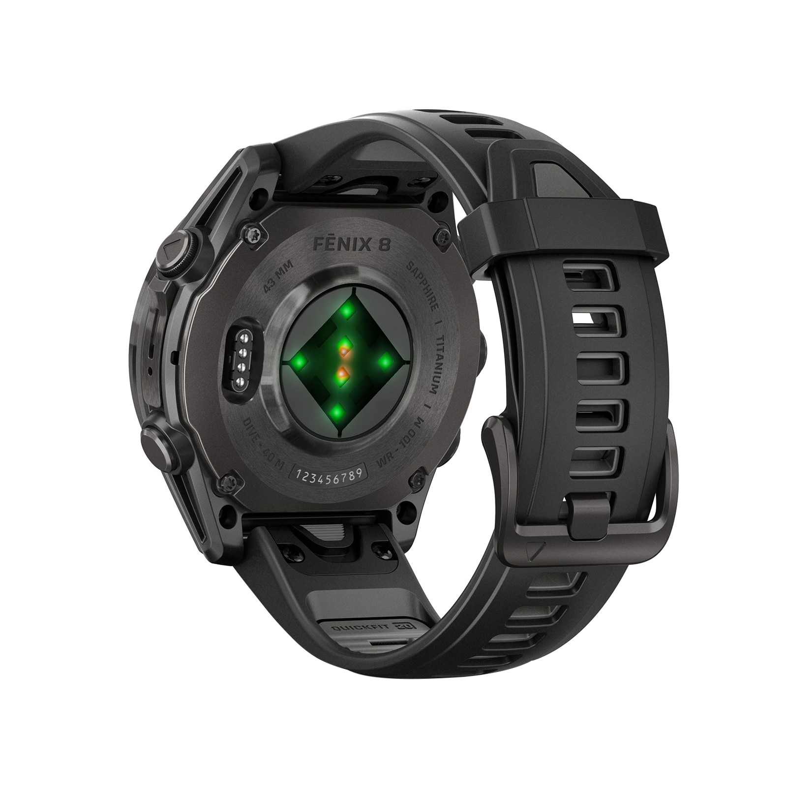 Garmin fēnix® 8 43 mm AMOLED Unisex Watch