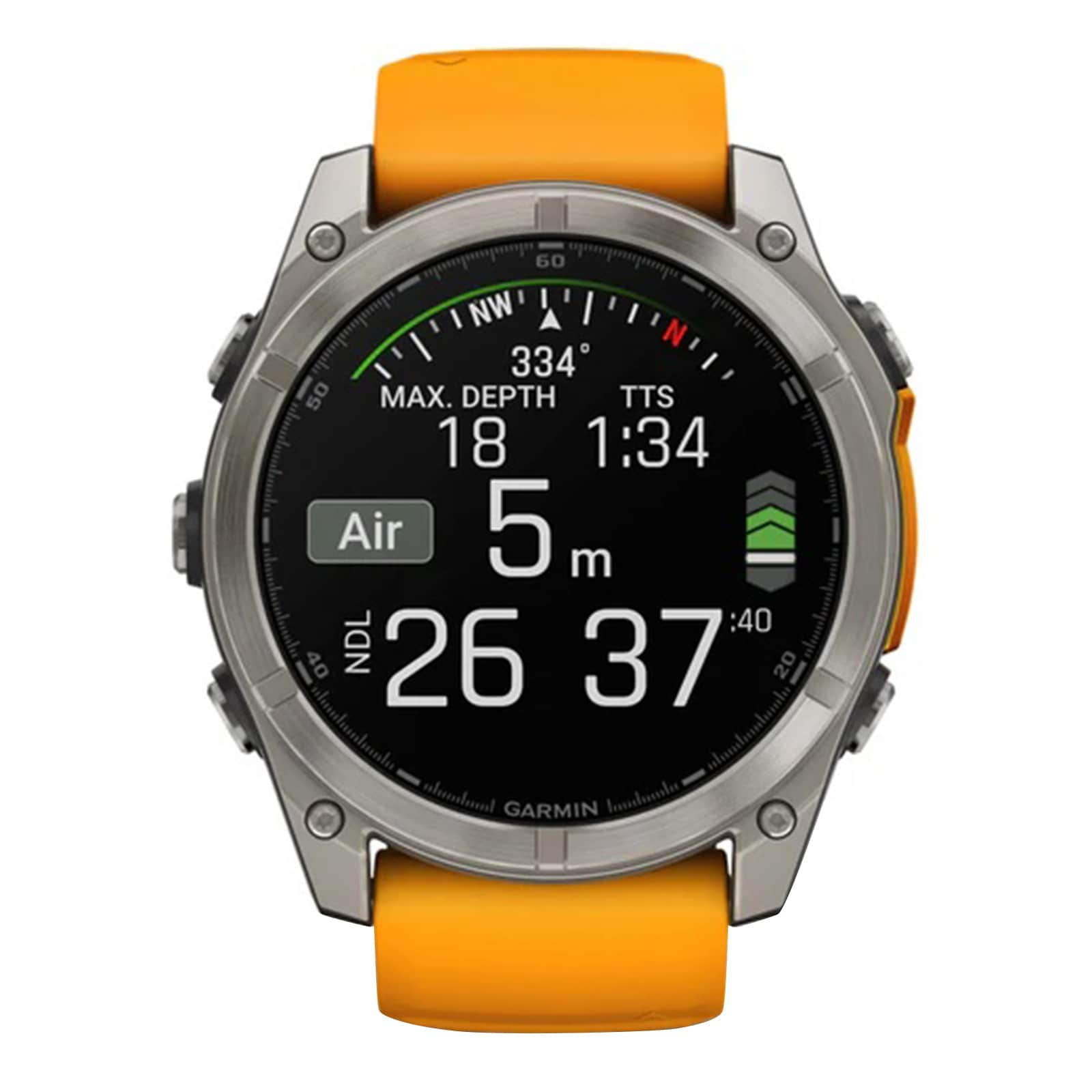 FÄ“nixÂ® 8 51mm AMOLED Unisex Watch