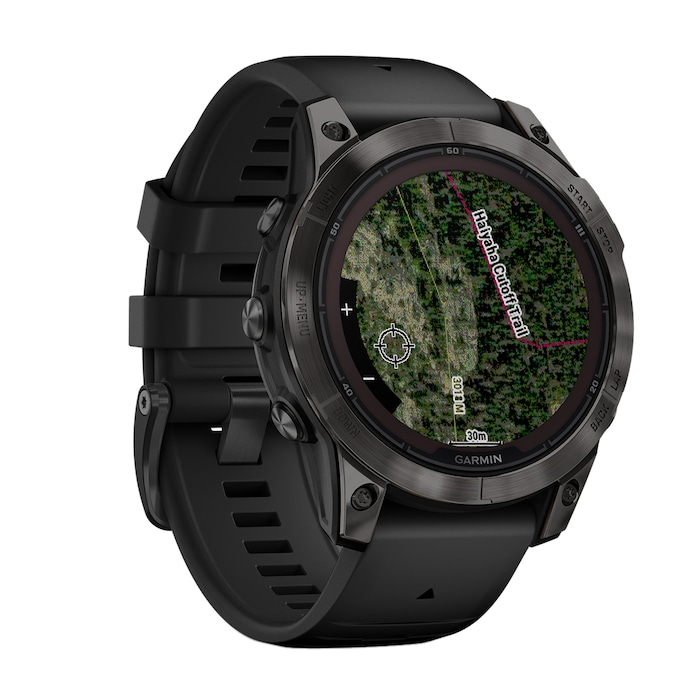 Garmin fēnix® 7 Pro – Sapphire Solar Edition Carbon Grey DLC Titanium with Black Band 47mm