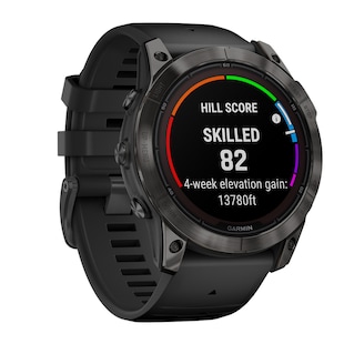 Garmin Fēnix® 7X Pro – Sapphire Solar Edition Carbon Grey DLC Titanium with Black Band 51mm Smart Watch