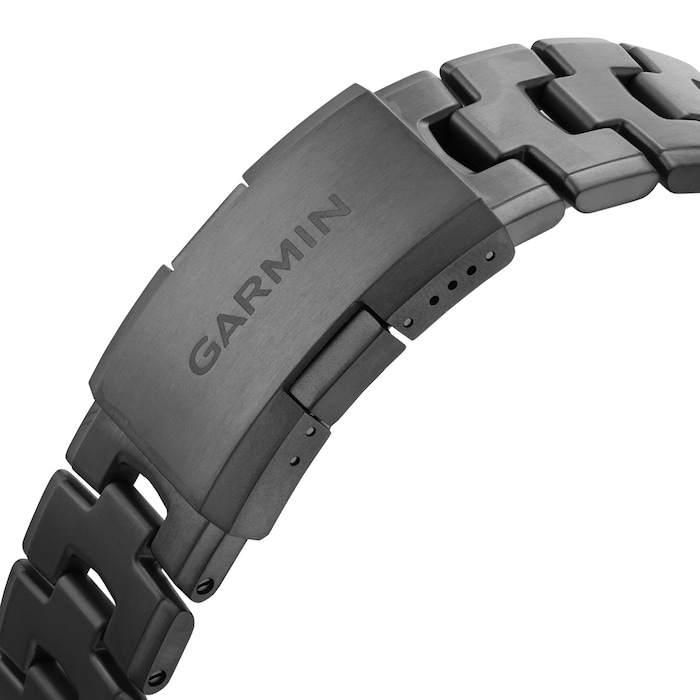 Garmin Fēnix® 7X Pro – Sapphire Solar Edition Carbon Gray DLC Titanium with Vented Titanium Bracelet 51mm Smart Watch