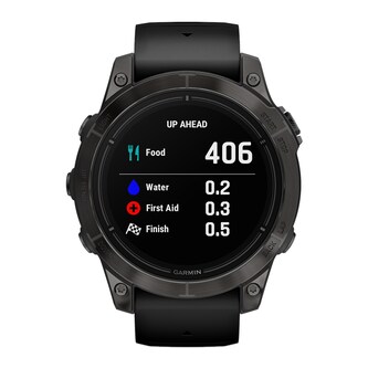 Garmin epix™ Pro (Gen 2) – Sapphire Edition 47mm Carbon Grey DLC Titanium with Black Band Smart Watch Garmin epix™ Pro (Gen 2) – Sapphire Edition 47mm Carbon Grey DLC Titanium with Black Band Smart Watch