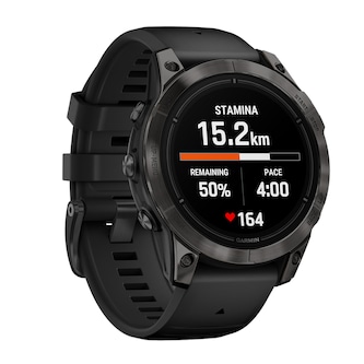Garmin epix™ Pro (Gen 2) – Sapphire Edition 47mm Carbon Grey DLC Titanium with Black Band Smart Watch Garmin epix™ Pro (Gen 2) – Sapphire Edition 47mm Carbon Grey DLC Titanium with Black Band Smart Watch