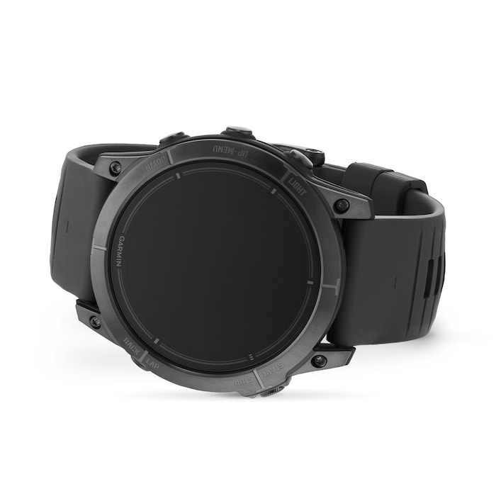 Garmin epix™ Pro (Gen 2) – Sapphire Edition 51mm Carbon Grey DLC Titanium with Chestnut Leather Band Smart Watch