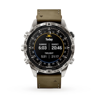 Garmin MARQ Adventurer (Gen 2) Damascus Steel Edition 46mm Smart Watch