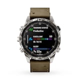 Garmin MARQ Adventurer (Gen 2) Damascus Steel Edition 46mm Smart Watch