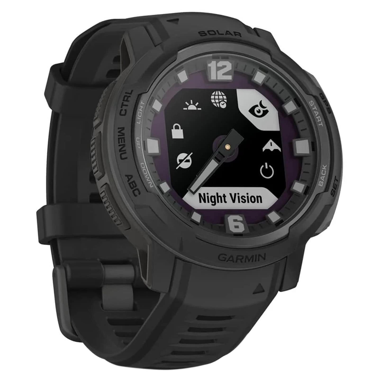 Garmin Instinct Crossover Solar Tactical Edition 45mm Unisex Smart Watch Garmin Instinct Crossover Solar Tactical Edition 45mm Unisex Smart Watch