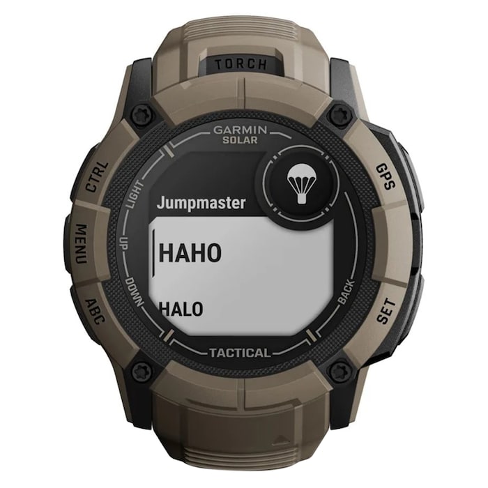 Garmin Instinct 2X Solar Tactical Edition 50mm Unisex Smart Watch Tan