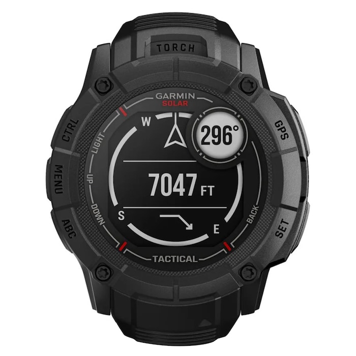 Garmin Instinct 2X Solar Tactical Edition 50mm Unisex Smart Watch Black