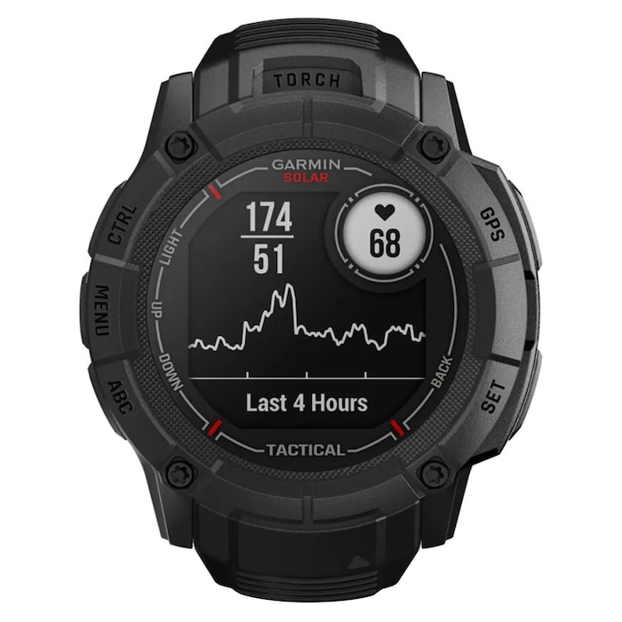 Garmin Instinct 2X Solar Tactical Edition 50mm Unisex Smart Watch Black