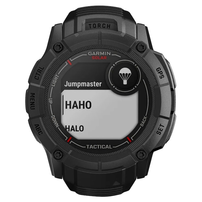 Garmin Instinct 2X Solar Tactical Edition 50mm Unisex Smart Watch Black