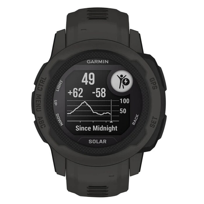 Garmin Instinct 2S Solar 40mm Unisex Smart Watch Graphite