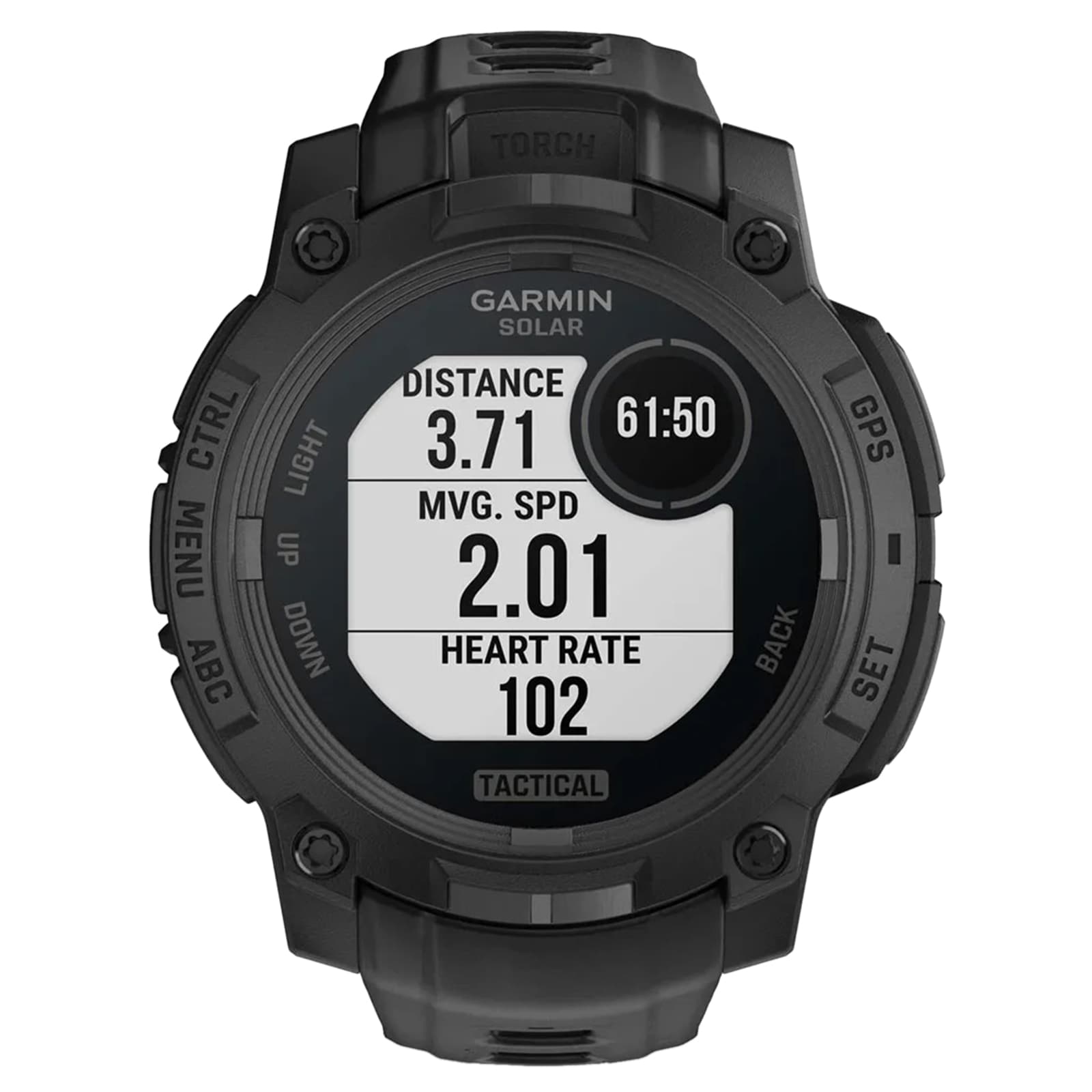 Garmin Instinct 3 Solar Tactical Edition 45mm Unisex Smart Watch Black Garmin Instinct 3 Solar Tactical Edition 45mm Unisex Smart Watch Black